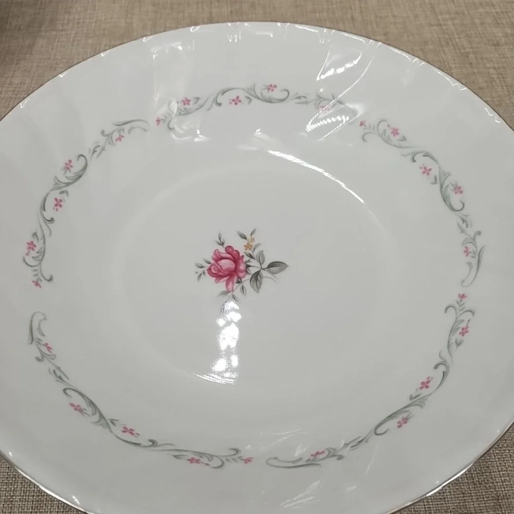 Royal Swirl Fine China Set Of 2 Round Serving Bowl 9